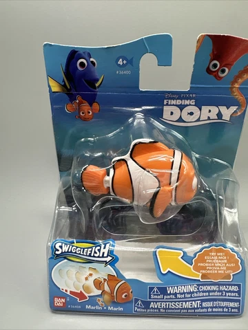 Bandai Disney Pixar Finding Dory Swigglefish Marlin Nemo Figure NEW Cover