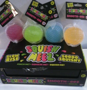 SQUISHY MESH GEL BALL & Non Mesh Squeeze Anti-Stress Reliever SENSORY. All Ages - Picture 1 of 29