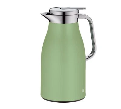 SKYLINE 1.0l celadon green mat pichet isotherme inox avec intérieur en verre ... - Photo 1/4