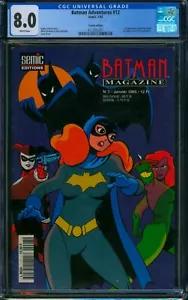 Batman Adventures 12 ⭐ CGC 8.0 RARE FRENCH EDITION ⭐ 1st HARLEY QUINN Semic 1995 - Picture 1 of 4