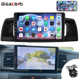 9" Android 13 Car Stereo For Toyota Corolla 2003-2008 GPS Navi Radio BT + Camera - Picture 1 of 13