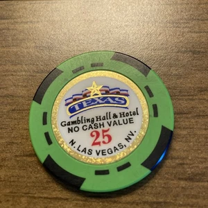 25 $ Texas Spielhalle kein Barwert Las Vegas Casino Chip - Bild 1 von 2