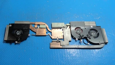 MSI P65 Creator 8RE 15.6" Genuine CPU Cooling Fans w/Heatsink E322500290 - Image 1 of 3