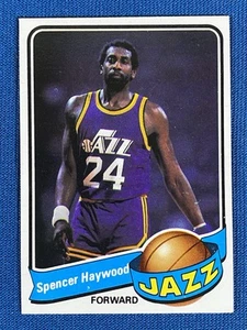 1979-80 Topps Spencer Haywood Basketball Card #12 Utah Jazz Lt#12 - Picture 1 of 2