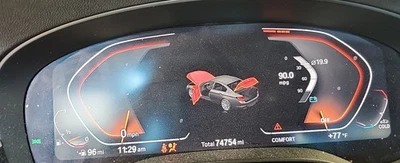 Cuadro medidor velocímetro 540i OE 2019-2020 74 k millas BMW Foto 1 de 4