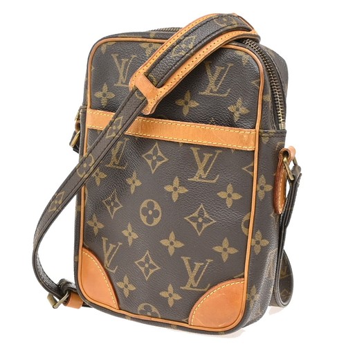 LOUIS VUITTON（LV） Borsa a tracolla Louis Vuitton Danubio monogramma pelle marrone Francia M45266 86EF360