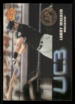 1996 SPORTFLIX LARRY WALKER 114 NRMT ARTIST'S PROOFS SSP COLORADO ROCKIES - Image 1 of 2