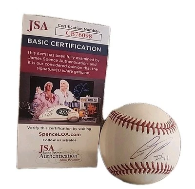 GLEYBER TORRES SIGNED OFFICIAL MLB BASEBALL DETROIT TIGERS JSA AUTHENTIC#CB76098 - Image 1 of 4