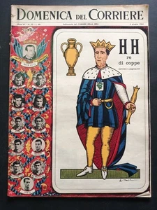 Rivista DOMENICA DEL CORRIERE anno 1965 numero 23 Helenio Herrera - Foto 1 di 2