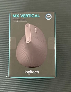 Logitech MX Vertical Wireless Optical Mouse Ergonomic, Black - Picture 1 of 3
