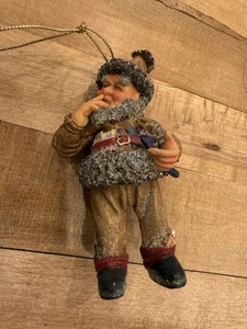 RARE!! DROLLERIES BY DEMDACO CHRISTMAS TREE ORNAMENT 2003 SANTA'S ELF 3.5" - Picture 1 of 3