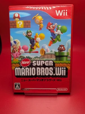 New Super Mario Bros. Wii Nintendo Wii Japanese Import Game Games Lot - Image 1 of 4