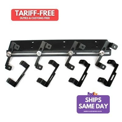 Proform 69521, Kit Black Aluminum | Steel Coil Bracket Kit - Ls3/ Ls7 - Both Sid - Image 1 of 4