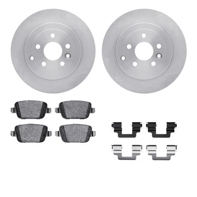 For Land Rover LR2 08-12 R1 Concepts eLINE Series Rear Brake Kit w Ceramic Pads Foto 1 de 4
