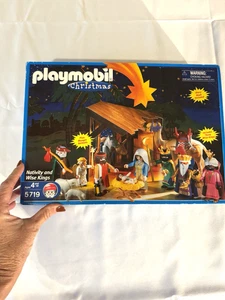 VINTAGE PLAYMOBIL CHRISTMAS #5719 COMBINED YEARS 1993 1998 (1979 1978 EXTRA PCS) - Picture 1 of 19