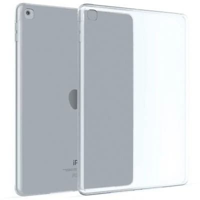 Trasparente Silicone Custodie Gomma Caso per Apple iPad Mini 4 & 5 in Chiaro - Immagine 1 di 4