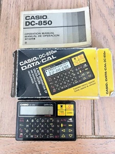 Casio Calculator DC-850 Vintage Rare Data-Cal Electronic Calculator - Picture 1 of 2