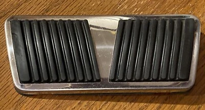 1977-92 CADILLAC BRAKE PEDAL PAD & TRIM, DEVILLE & FLEETWOOD REAR DRIVE CARS - Image 1 of 4