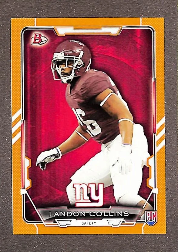 2015 Bowman Gold #R38 Landon Collins RC /399 - Image 1 of 3