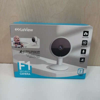 Laview Baby Monitors HD 1080P2 Pack Motion Detection Two-Way Audio Night Visi... - Image 1 of 4