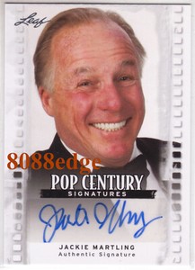 2011 LEAF POP CENTURY AUTO: JACKIE MARTLING - AUTOGRAPH "THE HOWARD STERN SHOW"