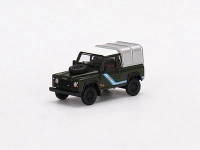 Land Rover Defender 90 Pickup Bronze Green 1:64 Scale Model - TSM MGT00402 - Image 1 of 3