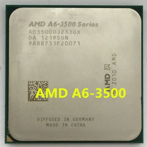 AMD A6-3500 CPU A6-Series AD3500OJZ33GX 2.1 GHz 3M Socket FM1 Processors - Picture 1 of 1