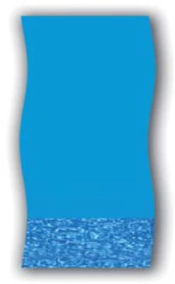 LINER OVALE PISCINE HORS SOL SWIRL 3.65 X 7.31 - Photo 1/2