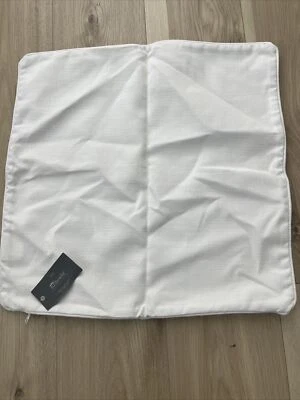 NWT Restoration Hardware Sunbrella Pillow Cover 20”x20” - White - Image 1 of 4