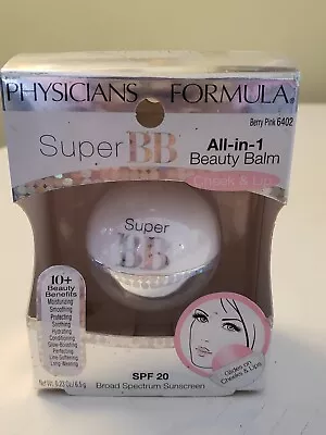 Physicians Formula Super BB All In 1 Beauty Balm Cheek Lip NIB - Image 1 of 4