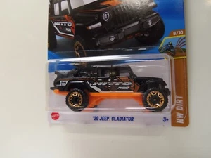2025 Hot Wheels Dirt Series '20 Jeep Gladiator #130/250 - MONMC - 1/64 Scale - Picture 1 of 5
