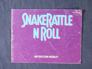 Snake Rattle N Roll NES Folleto de instrucciones {Manual NES sin seguimiento} - Imagen 1 de 2