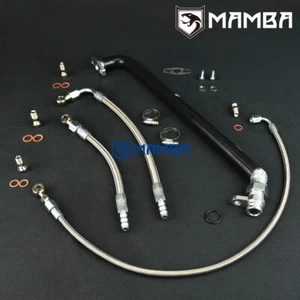 Turbo Oil Water Line for Mitsubishi 4B11T Lancer Ralliart w/ EVO X TD05H-152G6 - Picture 1 of 4