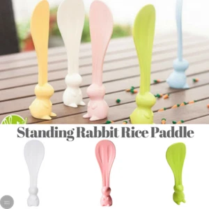Standing Rabbit Rice Paddle, Non Stick Spoon Rice Scooper Kitchen Utensils Tool - Picture 1 of 16