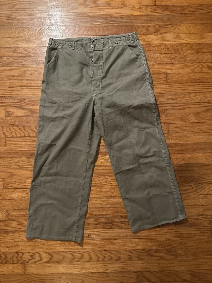 Fatigas del ejército sueco vintage  Foto 1 de 4