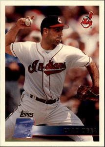 1996 Topps Baseball Card #358 Chad Ogea