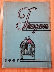 1947 HIGH SCHOOL YEAR BOOK S.S. TROJAN OLNEY HIGH SCHOOL PHILADELPHIA SC - Picture 1 of 3