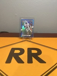 GARRETT WILSON 2022 Pro Set Metal BLUE REFRACTOR #PSB-GW1 RC OSU NY Jets - Picture 1 of 7