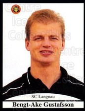 1999-00 Swiss Panini Stickers #128 Bengt Gustafsson