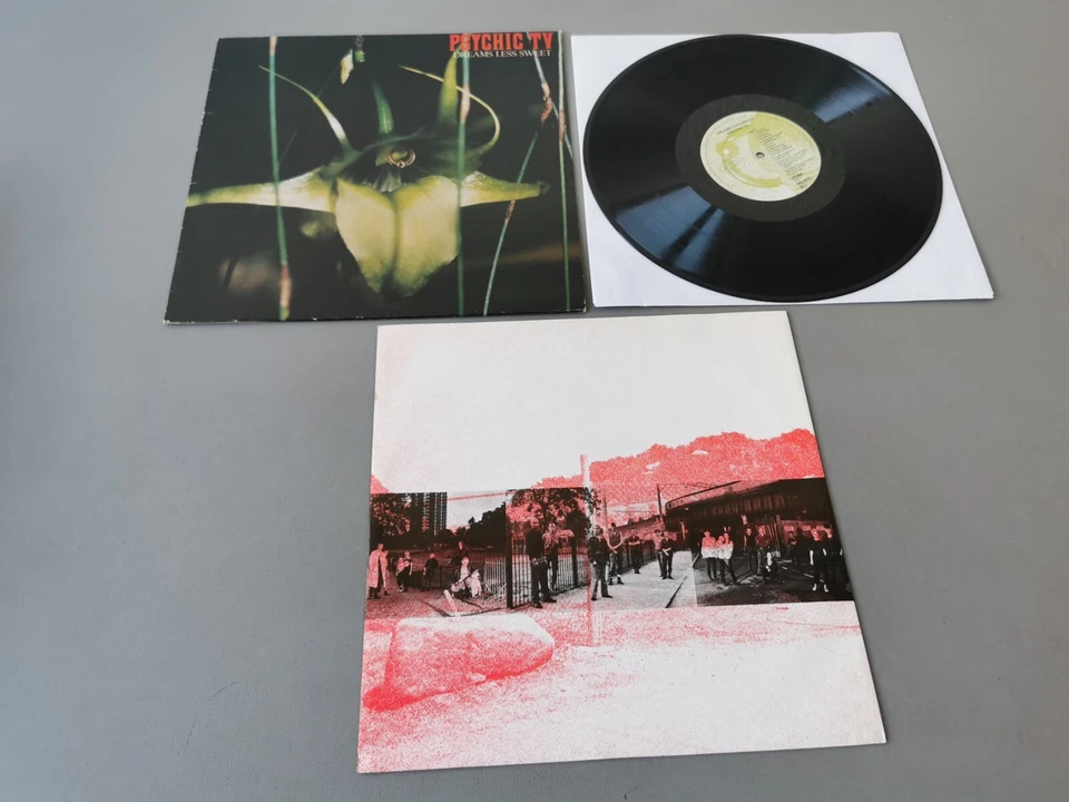 PSYCHIV TV original black Vinyl LP Dreams Less Sweet (1983 Some Bizarre Rec. UK) Foto 1 de 2