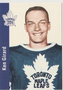 93 94 Parkhurst Missing Link Toronto Maple Leafs  Ken Girard # 132
