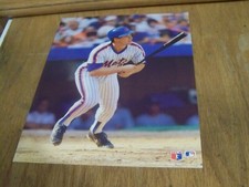 GREGG JEFFERIES  8''X 10'' PHOTO 1989 SPORTS MAILBOX OFFICIAL LICENSE MLB