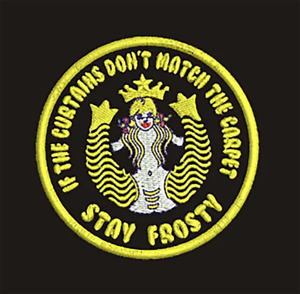 Tactical Stay Frosty American Patriot Operator Scharfschütze Moral Patch 8 cm/3,2 Zoll