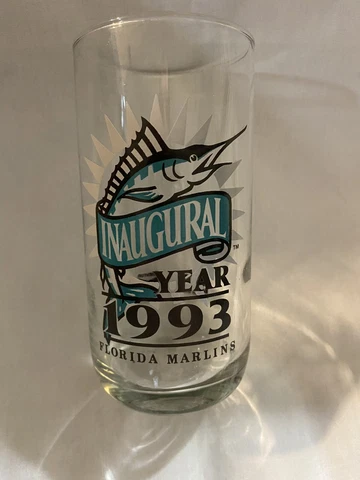 Florida Marlins-Inaugural Year 1993-MLB Baseball Drinking Glass Cover