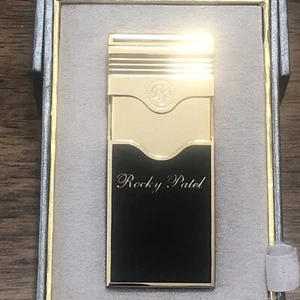 Colibrí Rocky Patel Edge 7 Flame Jet Lighter Lacquer & 18K Gold Tone NUMBERED - Picture 1 of 17