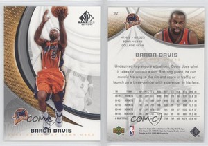 2005-06 SP Game Used Edition Baron Davis #32