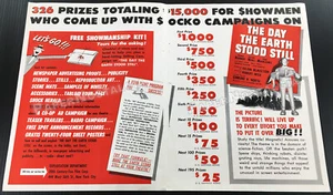 THE DAY THE EARTH STOOD STILL - Original 1951 Trade AD / campaign promo / poster - Picture 1 of 3