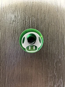 Magic Mushroom Bicycle Headset Top Cap 1 1/8" Green Stem Mario Shroom - Picture 1 of 1
