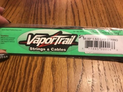 Vapor Trail Strings & Cables 56.00” 1.5/2Cam String VTX RARE-SHIPS N 24h - Image 1 of 3