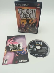 Guitar Hero III 3 Legends of Rock PlayStation 2 PS2 CIB Complete Black Label - Picture 1 of 3